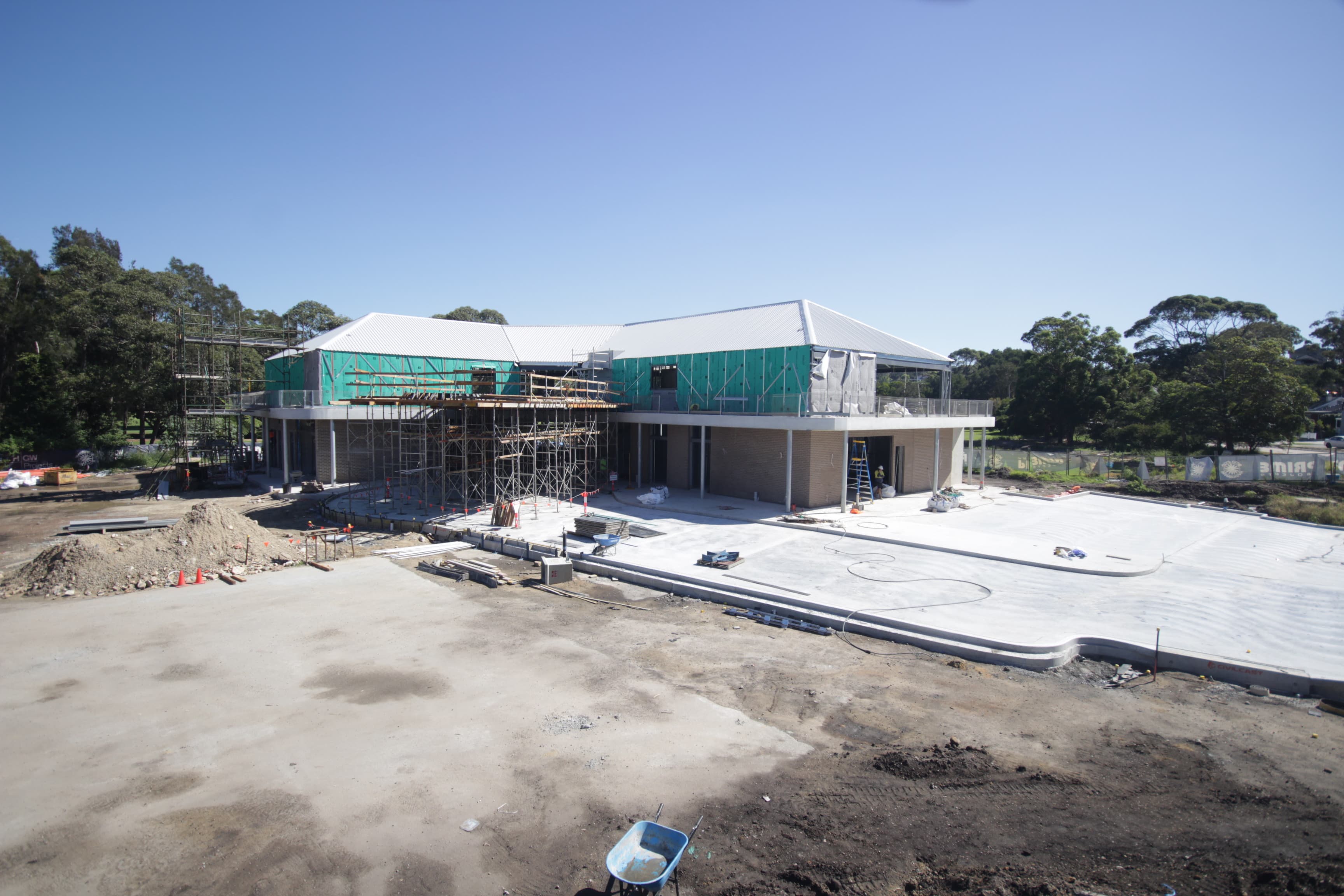 Clubhouse time-lapse Camera 1 at 2026-04-18 11:45